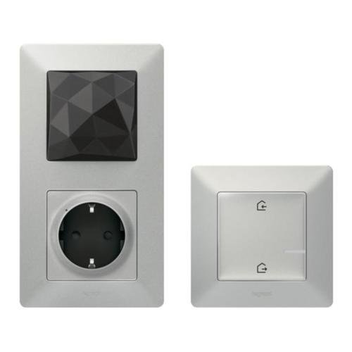 Фото Старт. набір. Шлюз WiFi + Роз. розетка2К+З 16А 250В + Головн безпр вимикач "Вдома/Не вдома".